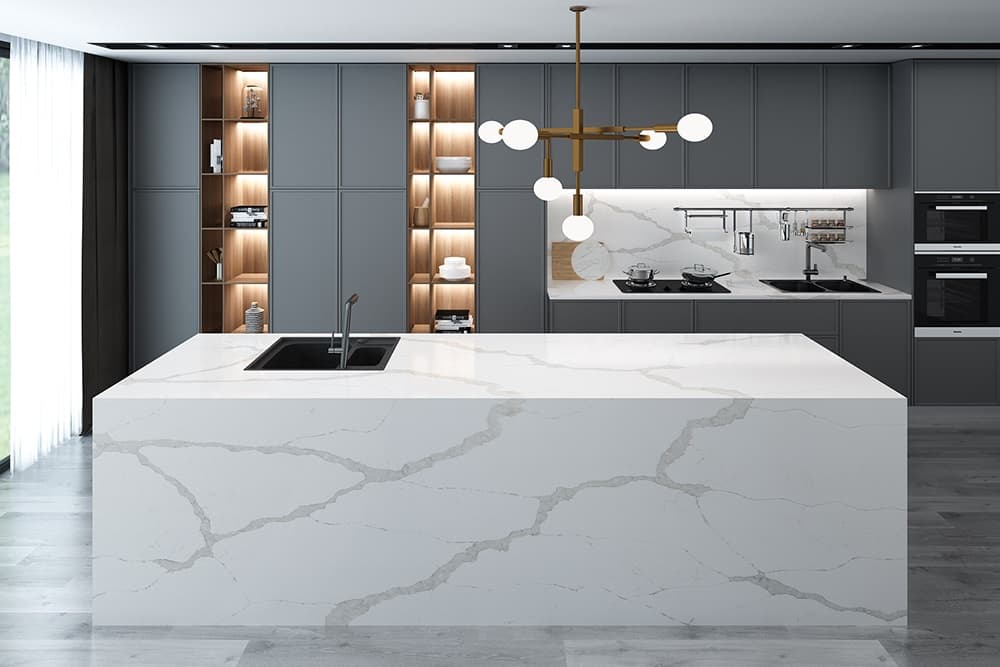Kasa Quartz K8833 shown in a kitchen setting