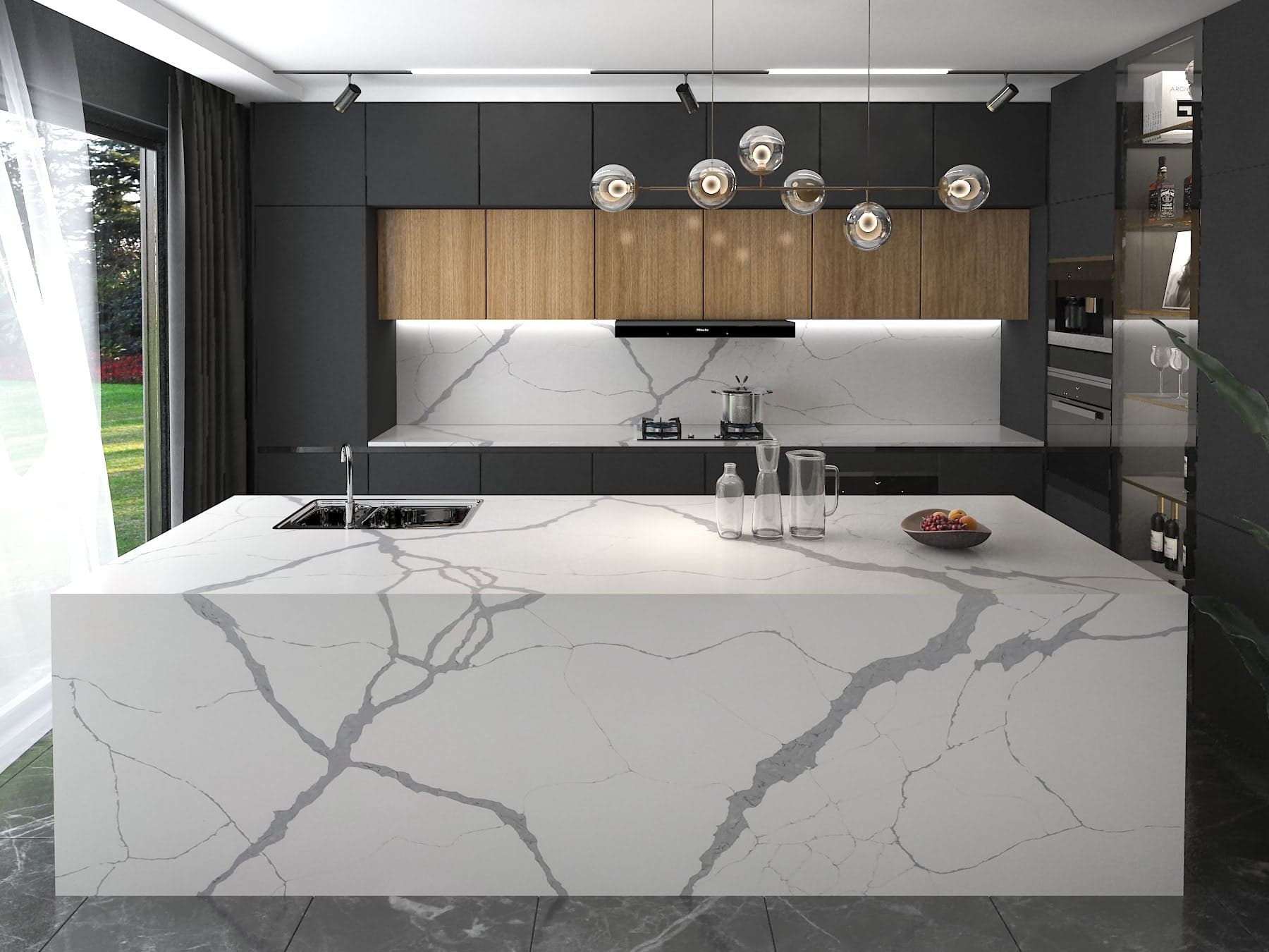 Kasa Quartz K8837 shown in a kitchen setting