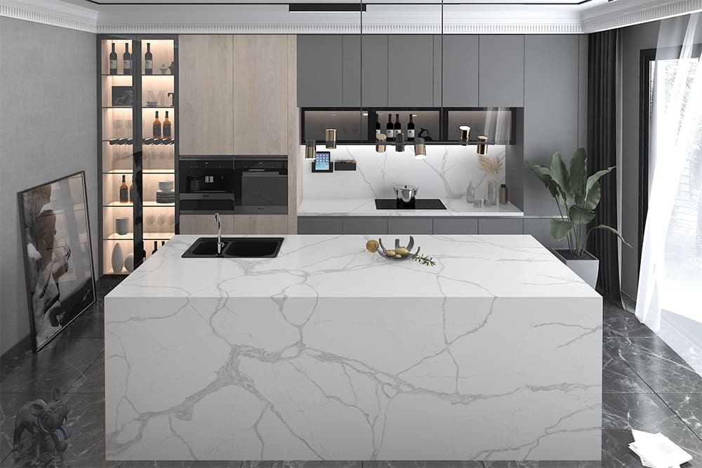 Kasa Quartz K9921 shown in a kitchen setting